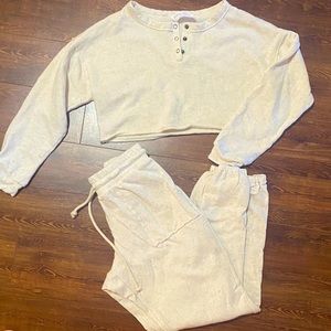 Jogger/crop top